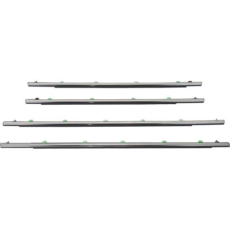 Garniture de moulage de fenêtre 72410 SWA A01, 4 pièces, bande d'étanchéité extérieure de voiture pour CR‑V 2007 à 2011 (1/5)
