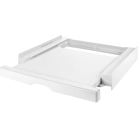 Kit de superposition Wpro Kit de superposition universel pour lave linge seche linge avec tablette coulissante (1/5)