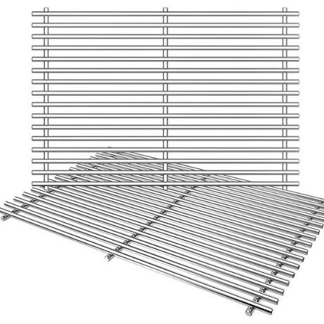 Lot de 2 grilles de barbecue en inox pour série WeberSpirit I II300 (1/5)