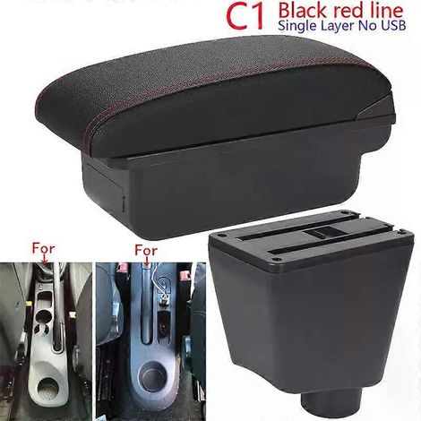 Accoudoir pour Renault Clio 4, Captur, Clio 3, III et IV : boîte de rangement pour accessoires et aménagements intérieurs. (1/5)