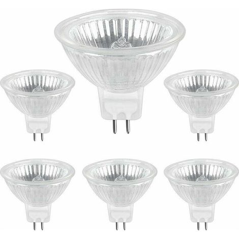 Ampoule Halogene GU5.3 35W 12V, Ampoule Spot Halogène MR16, pack de 6,Ampoule Spot Halogène MR16, pack de 6 (1/5)