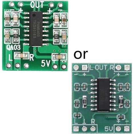 2x3W Zweikanal-Digitalleistungsverstärkerplatine PAM8403 für Arduino Klasse D (1/5)