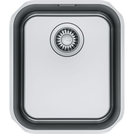 Evier Franke Smart SRX110-34 - Inox Lisse - Vidage : Manuel (1/2)