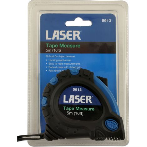 Laser 5913 Ruban Metre Mesure, 5 m (1/3)