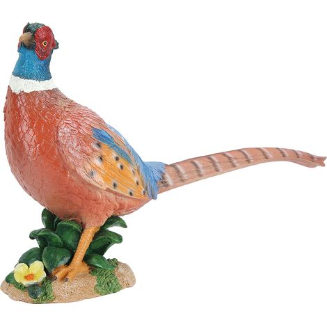 Simulation Faisan Décor Résine Statue Jardin Extérieur Ornement Cadeau Artisanat (1/5)