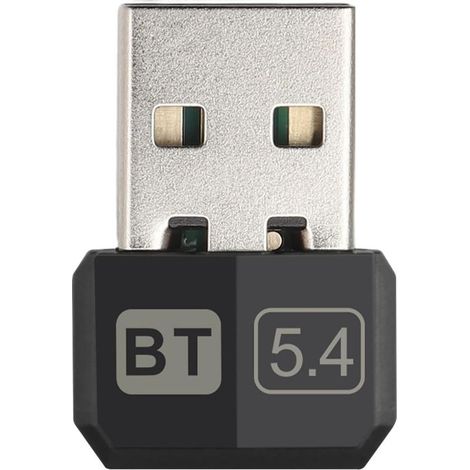1 Adaptateur Bluetooth, Clé USB 5.4, Dongle PC, Compatible Win7 à Win11, Pour Casque, Manette, Clavier (1/5)