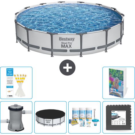 Bestway Steel Pro MAX Rund - 427x107 cm - 7-teilig S238