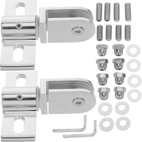 Charnières pour Portes Vitrées de Salle de Bain (1/5)