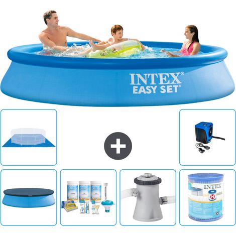 Intex Piscina Easy Set Rotonda - 305x61 cm - 7-pezzi S40465 (1/5)