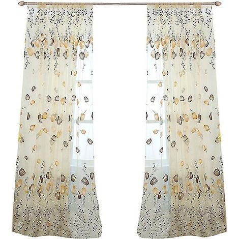 Nouveaux rideaux en tulle magnifiques (1 pièce) (1/3)