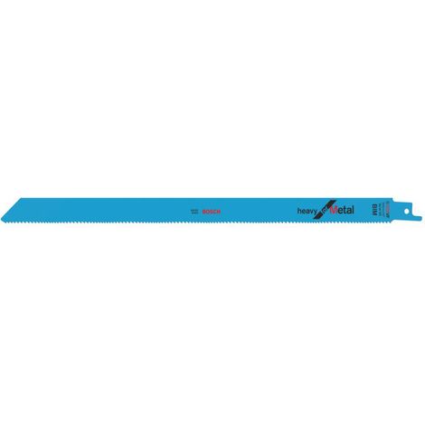 Bosch Accessories 2608657409 Säbelsägeblatt S 1225 VF, Heavy for Metal, 5er-Pack 5 St.