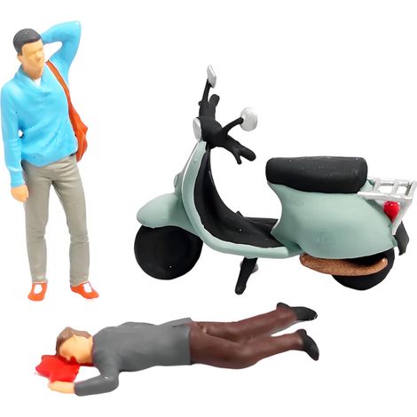 Pequeñas figuritas de resina de policías, Mini-C