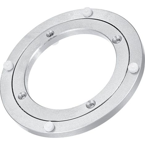5.5" Aluminum Rotating Swivel Lazy Susan Turntable Base for Retail Exhibition Displays Tabletop