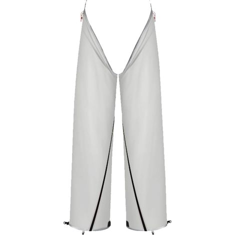 Pantalon de pluie en nylon et silicone, manches amovibles, léger, pliable, idéal pour le camping et les voyages, résistant à l'eau (1/4)