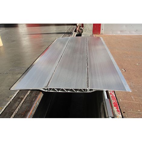 Überladebrücke 1000mm, Breite 1250mm für Logistikanwendungen, für elektrische Hubwagen und Gabelstapler - MS0402TL/1000/1250