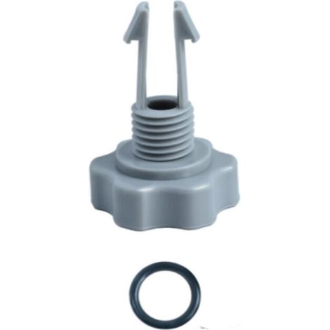 Leaf catcher cover with O-ring and valve for Intex SF80110-1 sand filter pump 12 inch/O-ring valve (1/5)