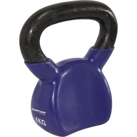 Kettlebell Tunturi TNT 14TUSCL345 4 kg en vinyle violet (1/2)