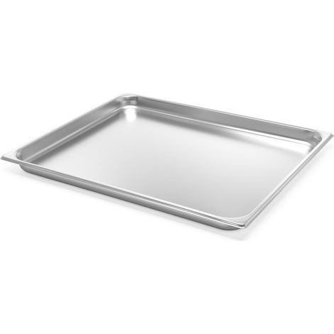 GN 2/1-Behälter, Edelstahl, Profi Line, Höhe 200 mm - Hendi 801109 (1/5)