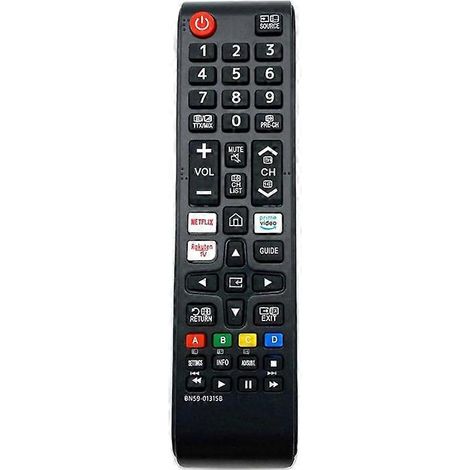 Télécommande de remplacement compatible avec les téléviseurs Samsung (BN59-01315B) : utilisation facile. (1/4)