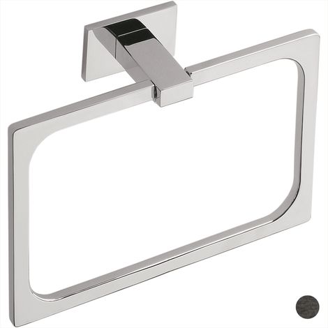 COLOMBO DESIGN Look b1631 porta salviette ad anello grafite mat codice prod: B16310GM (1/2)