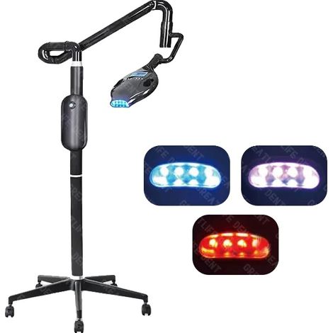 Lampe de blanchiment des dents, 8 ampoules LED puissantes, temps de traitement rapide, Modèle B 3 Prise EU (1/2)