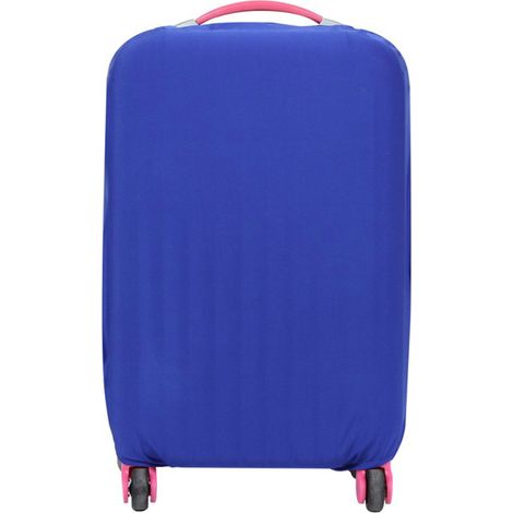 Housse de bagage élastique universelle, extensible et réutilisable. Protège vos valises des rayures et de la poussière pendant les voyages en avion. Lot de 1 (1/5)