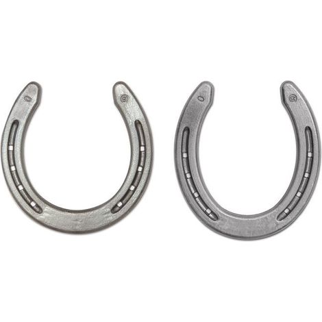 1, posteriori: Coppia di ferri anteriori o posteriori per Quarter Horse