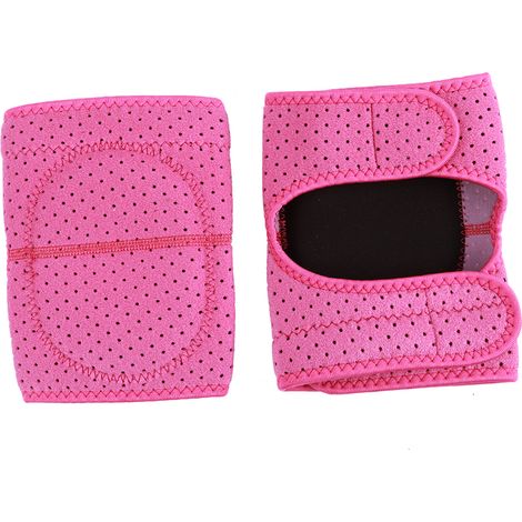 Paire de genouillères ergonomiques réglables, respirantes pour danse, volley, yoga, basket, taille XS (1/5)