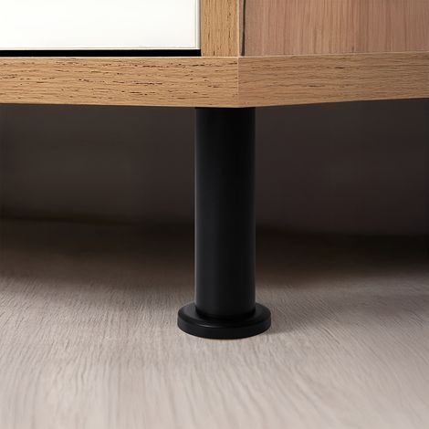 Set of 4 Adjustable Metal Furniture Legs for Cabinet Table Feet Replacement (1/5)