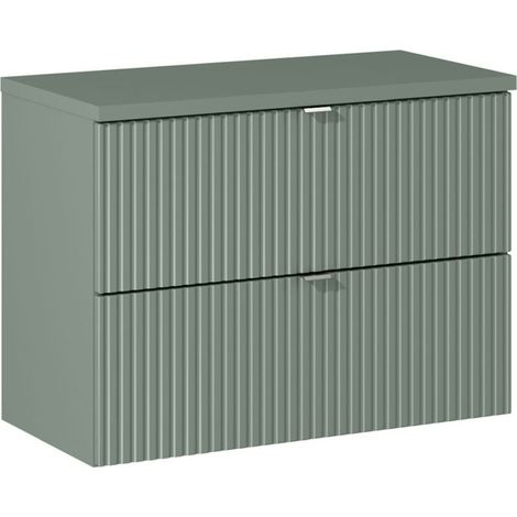 Waschtischunterschrank 80cm in grün NEWPORT-56-GREEN (1/5)