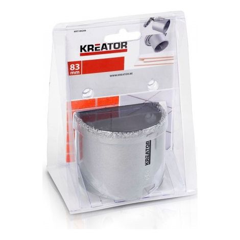 Punta diamantata kreator diamond core drill bit 83 mm uso bagnato asciutto (1/2)