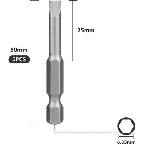 Lot de 7 Tournevis Spéciaux Forme U 50 mm Type Y Intérieur Cruciforme à Trois Points (1/3)