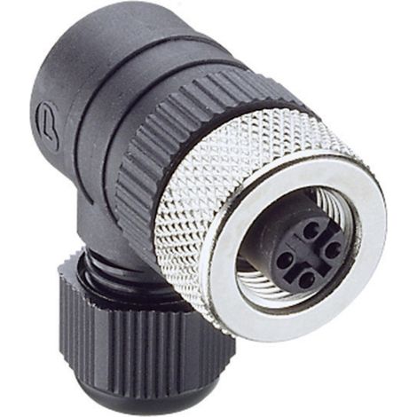 Lumberg Automation 108660 Sensor-/Aktor-Steckverbinder, unkonfektioniert M12 Kupplung, gewinkelt  Po
