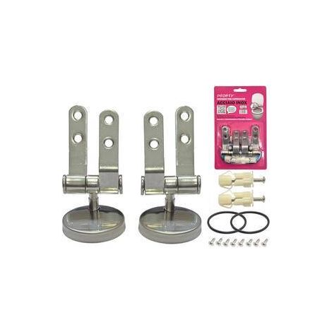 10 x CERNIERA COPRIWATER INOX CF 2 PZ