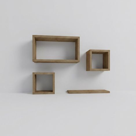 Mensola da parete, mensola portaoggetti Shelf Sapphire Quercia (1/3)