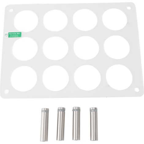 Rangement tiroir capsules café Organisateur acrylique transparent pour 12 dosettes K-Cup support comptoir cuisine moderne (1/5)