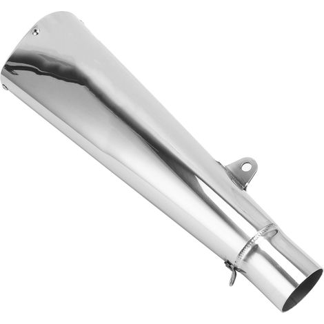 Embout d'échappement argenté 51 mm pour moto Suzuki Hayabusa 1999-2020 (1/5)