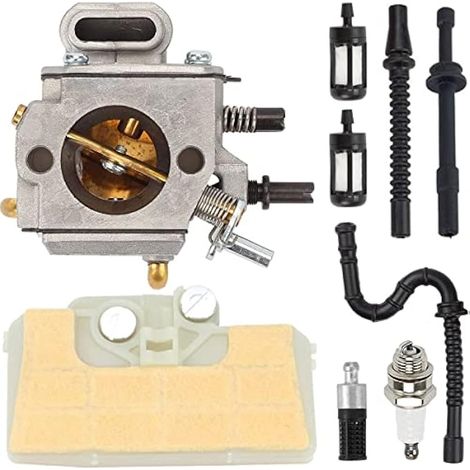 Kit de carburateur pour STIHL MS290 MS310 MS390 029 039 tronçonneuse, remplace 1128 120 0625, avec filtre à air ligne de carburant ligne d'huile bougie d'allumage (1/3)