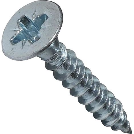 Wood Screw Ø3.5x60mm Steel Countersunk Head Pozidriv (1/5)