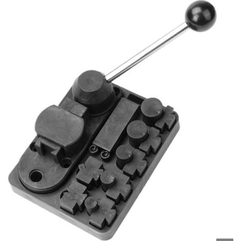 Outil de cintrage d'anneaux - LUSKYKA® - Dimensions : 14,8 x 12 x 2 cm - Poids : 710 g - Forme ajustable - Construction robuste (1/4)
