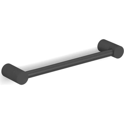 Porte-serviettes 30 cm noir mat (1/2)