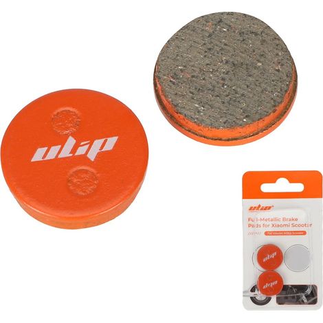 Ulip Orange Mimi M365 Multi-Metallic Brake Pads for M365 Electric Scooter - Accessories for Resin Disc Brake Pads (1/4)