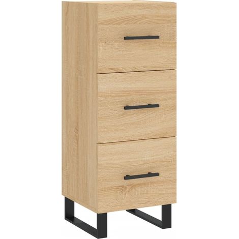 Maison Exclusive - Aparador madera contrachapada color roble Sono