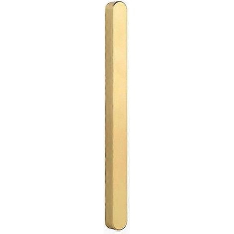 Poignée de porte coulissante ultra fine en verre pour balcon et douche, modèle adhésif, tirage et poussée, design discret, fixation sans perçage, paire incluse. (1/5)