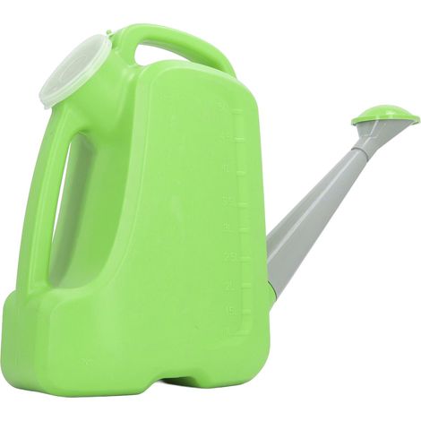 Arrosoir de jardin grande capacité en PP avec long bec verseur, 5 L, vert, pour l'agriculture et la ferme (1/5)