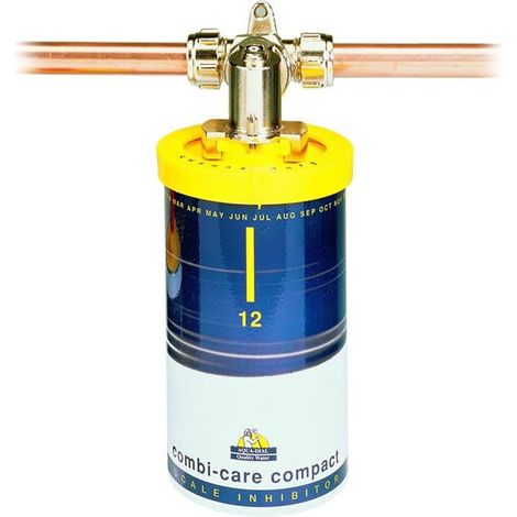 AquaDial Combicare Compact Scale Inhibitor 22MM Pipe Work Combi Care