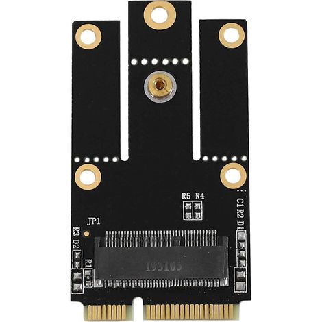 Neuer M.2 NGFF auf Mini PCI-E (PCIe+USB) Adapter für M.2 WLAN Bluetooth