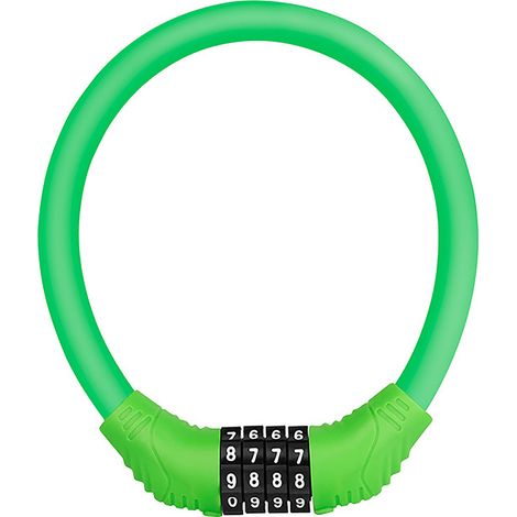 Antivol de vélo VTT/vélo de route avec chaîne en fil d'acier-AquaForge (1/5)
