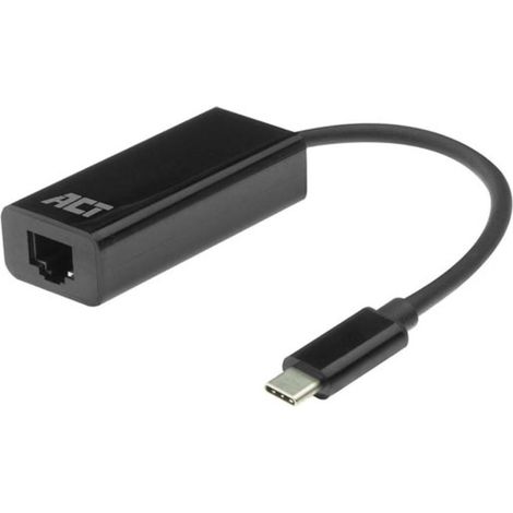 ACT Adaptateur USB-C vers Ethernet Gigabit - 0.15 m (1/2)