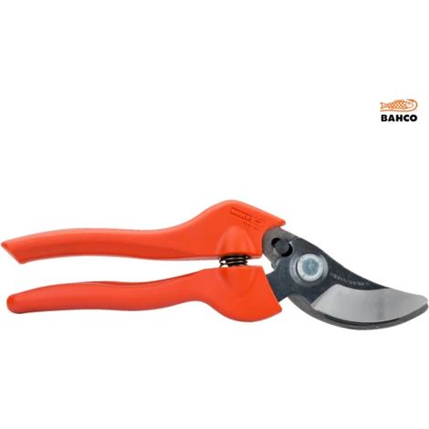 Bahco PG-12-F Bypass Secateurs 20mm Cutting Capacity Carbon Steel Blades Composite Handles